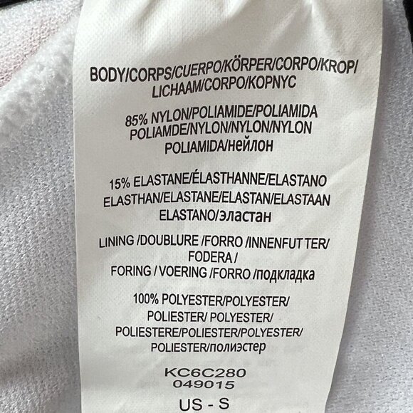 Kenneth Cole Triangle Bikini Top with Metal Rings Detail Size Small NWT - Picture 9 of 11